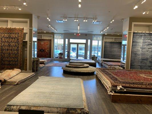 Fine traditional, Transitional, Modern rugs in all sizes from 2'x3' to mansion size