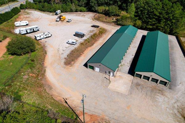 Storage Units and RV Parking Lots