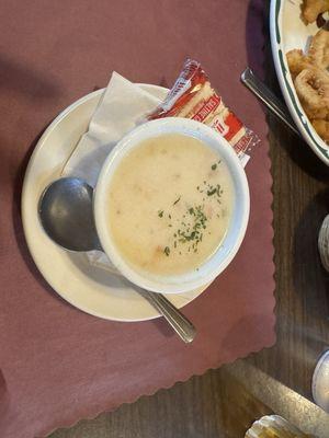 Clam chowder