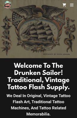Drunken Sailor Tattoo