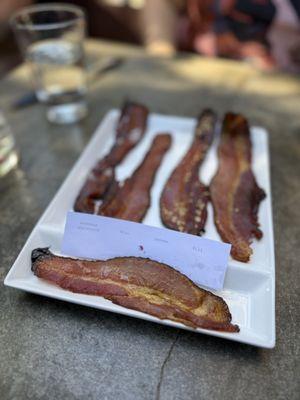 Flight of Bacon at Cheeky's.