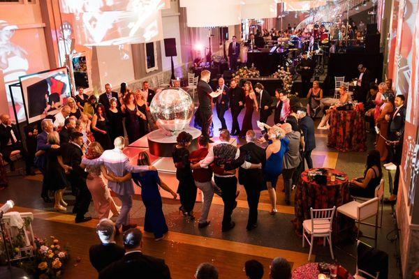 Dancing the night away...