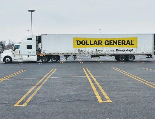 Delivering the mother-load.