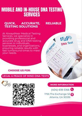 AlwaysNear Medical Testing Services
