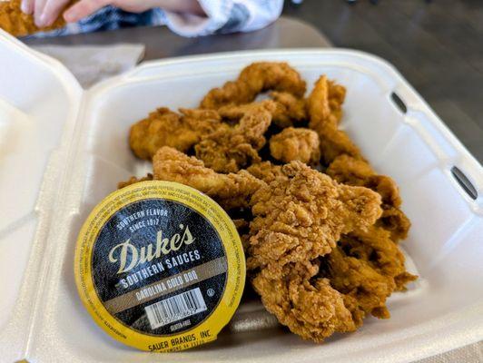 10 Piece Hand-Breaded Chicken Tenders Box