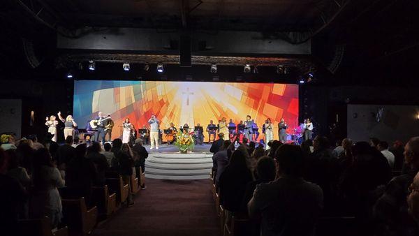 Calvary Life's Singers & Musicians joined by Strings & Brass Musicians during the Easter Service 04-20-2025