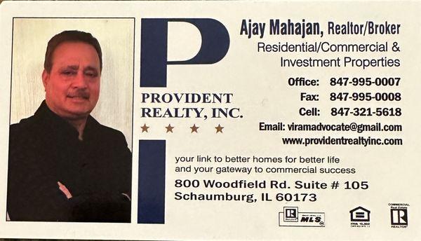 Ajay Mahajan - Provident Realty