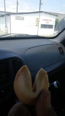 Fortune cookie!!