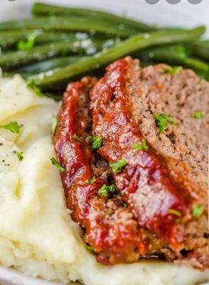 Meatloaf dinner