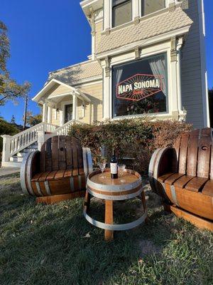 the front of our shop!