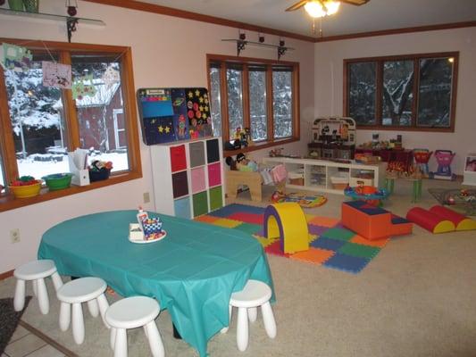Lots of room to play at Mama's Love!