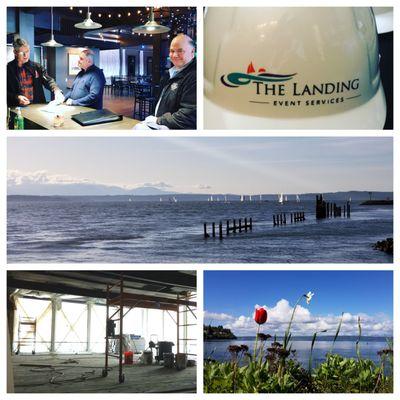 Building & refurbishment has begun at the Landing At Shilshole Bay on Puget Sound. We're excited to be your hosts for your next celebration!