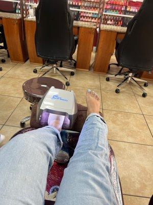 I was very happy with the service. I got a gel pedicure by 'Yen' and she was amazing. I will definitely be back!