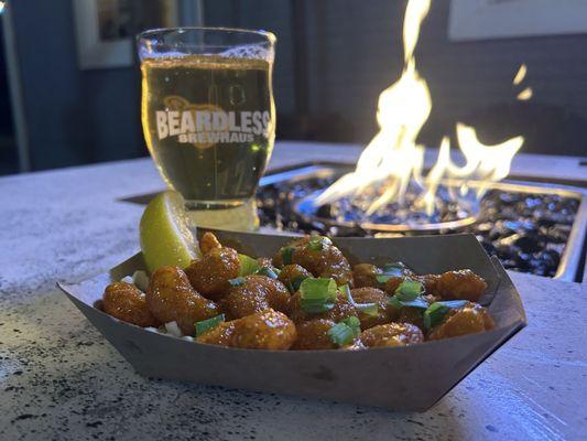 Bangin' Shrimp and Kayak Fuel Cream Ale