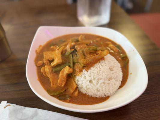 24. Thai Red Curry Chicken