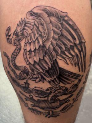 Mexicos coat of arms.