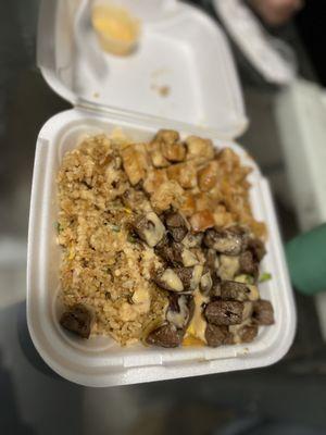 Steak and Chicken Hibachi Combination