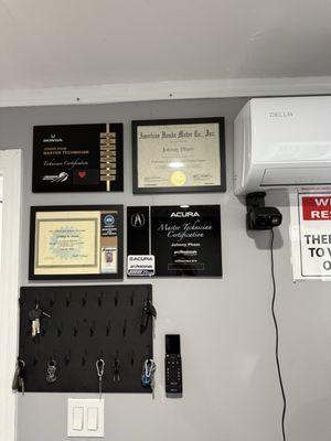 Honda and acura master technician 