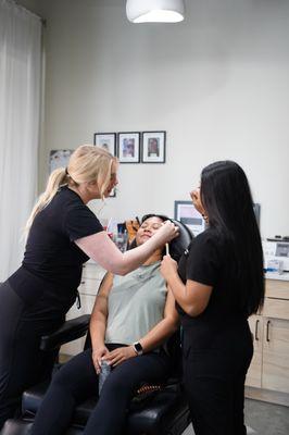 Training session to stay up to date on the latest techniques