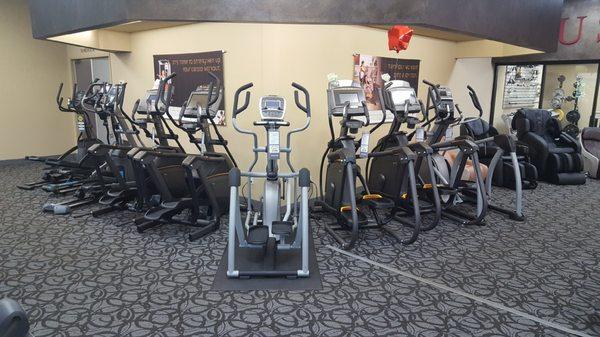 The best selection and brands of ellipticals and ascent trainers by Matrix Fitness, Vision Fitness, Octane Fitness, and more!