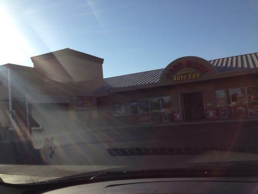 Front of the new Ahwatukee Auto Spa