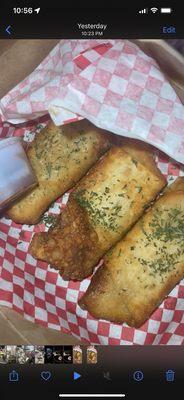 Chicken Chicken Philly Egg Rolls