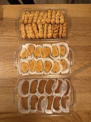 Homemade Greek cookies