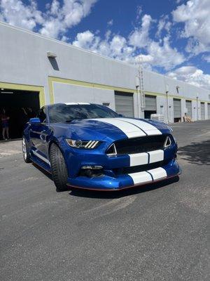 2 step paint correction with our level 3 coating and full ceramic tint