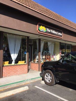 Front door of the heavenly Yellow Lotus!