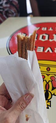 Churro (I couldn't wait to take a bite)
