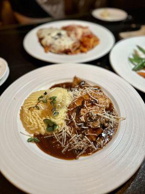 chicken marsala ($30)