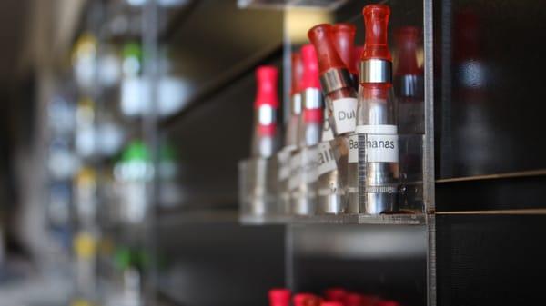 Wall of Flavors close up
http://www.tandsvapors.com/store/e-liquid/