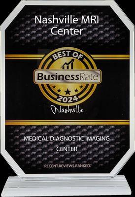 Best MRI facility Award - 2024