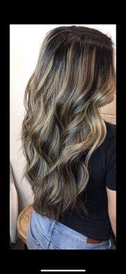 This was my hair done professionally 2 years ago ! And was way more blonde and I paid $270 with my hairstylist not $400.