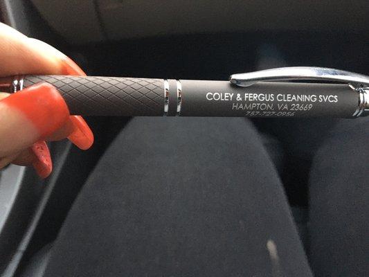 Our business pens are in