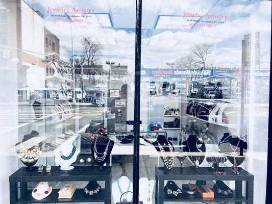 Store front of Jewelry Artistry