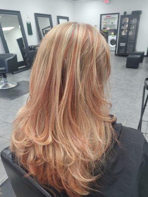 After shot, bringing in that fall copper!!