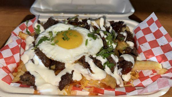 Korean bbq French fries