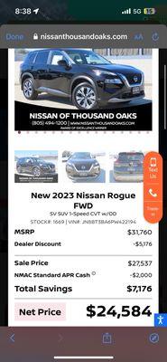 Infiniti Of Thousand Oaks