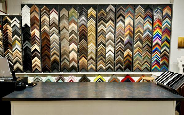 Custom Framing Design Area