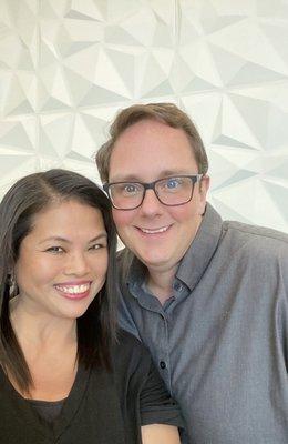 The amazing hairmaster of Just Blow It Blow Dry Bar. Thank you so much,Eric !