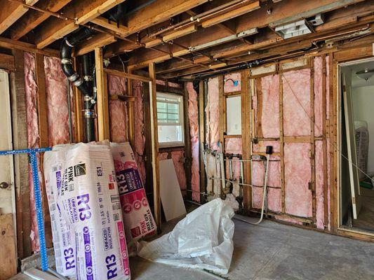 Re-Insulation of a garage in Palo Alto