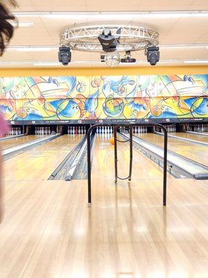 Bowling alley.