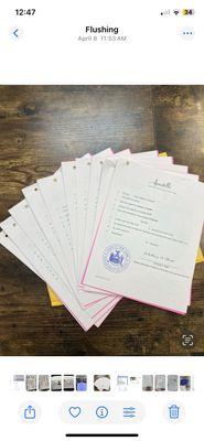 APRIL 08, 2025 TEN APOSTILLE CERTIFICATIONS DONE BY ASTRAL SERVICES AND WAS PENDING OUR CLIENTS' PICK UP.