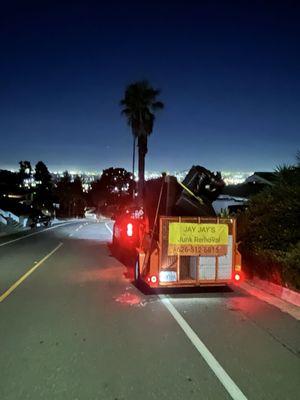 Couches going to the dump