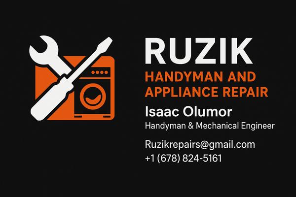 Ruzik Handyman And Appliance Repair