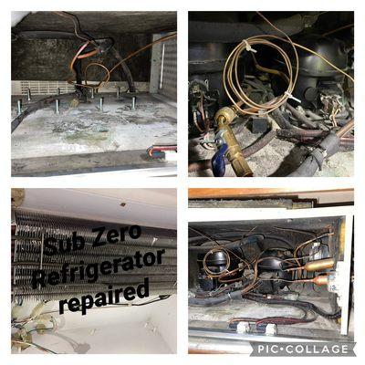 Sub Zero refrigerator 2811 repaired