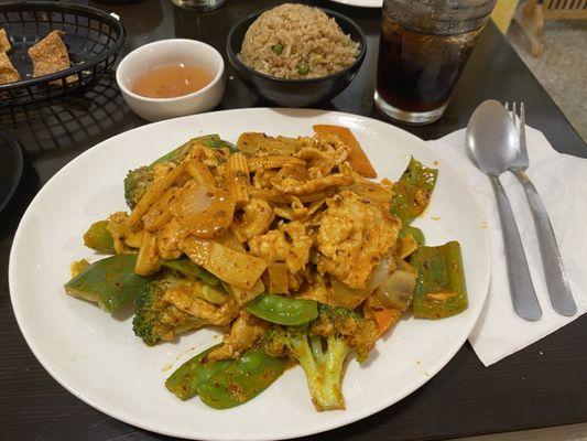 Red Curry Chicken - Valley Wok, Spring Mills, PA - July 5, 2025