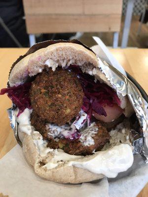 Another great falafel.