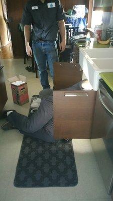 Richie taking care of business!